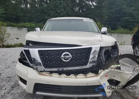 2017 Nissan Armada Sv from USA, damaged, VIN JN8AY2ND2H9010495